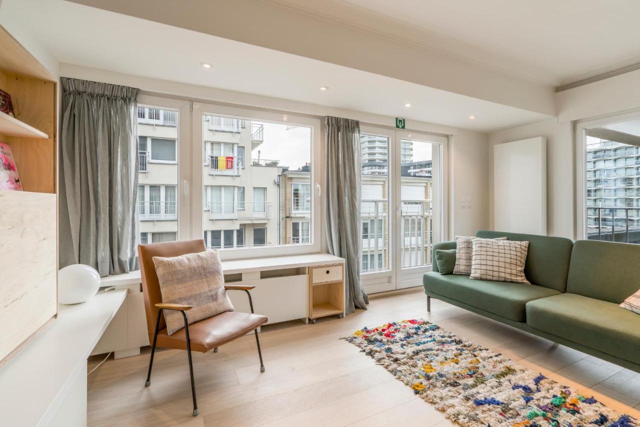 Modern And Bright Seaside App W Seaview & Terrace Apartment Ostend Exterior photo